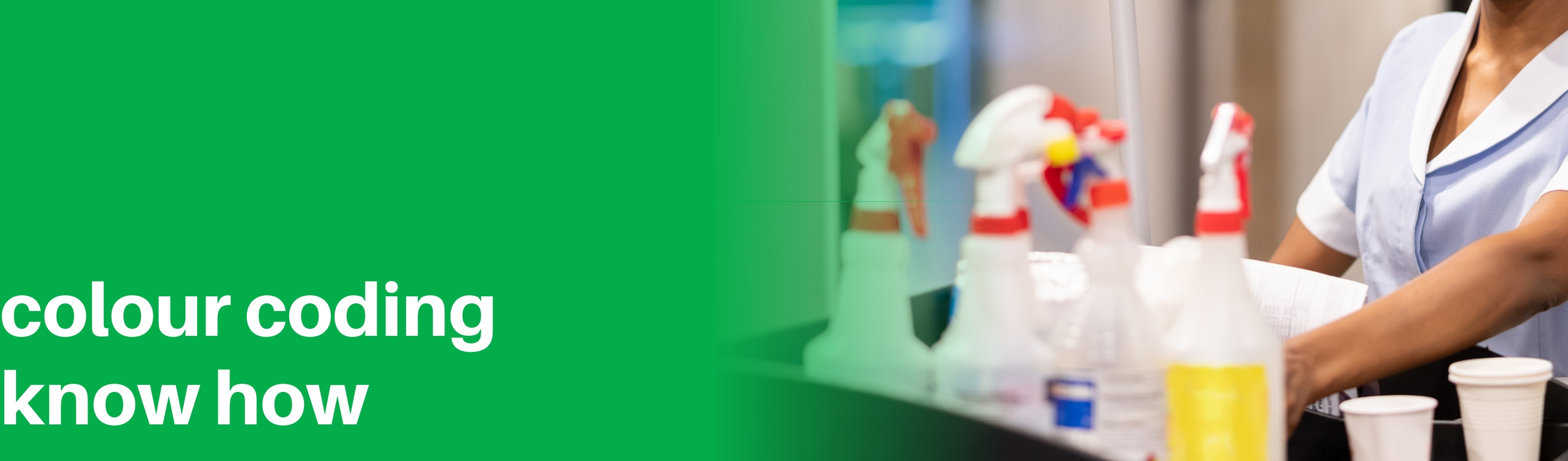 A guide to colour coding for cleaning equipment Clena Supplies